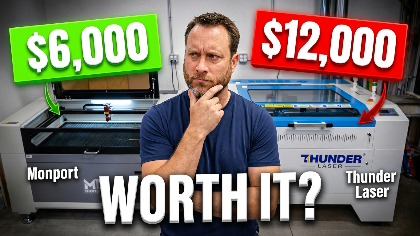 Thunder Laser vs. Monport: Where Does the Extra $6,000 Really Go?